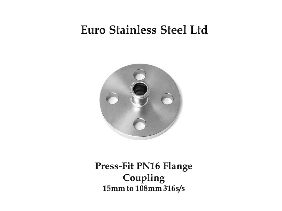 Press-fit Flange coupling - PN16            316s/s